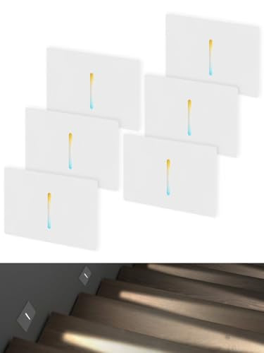 6 Pack 5CCT LED Step Light (6 Count)