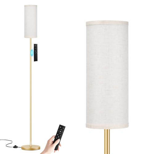 64'' Floor Lamps for Living Room with Remote Control and Stepless Dimmable Colors Temperature & Brightness