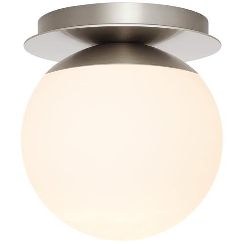 1 Pack Brushed Nickel Wall Sconce