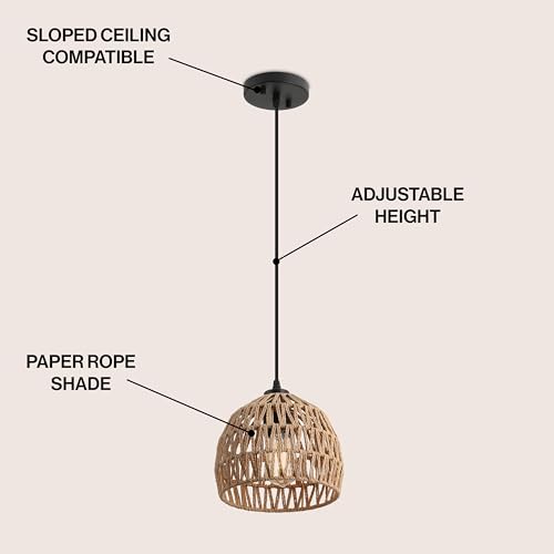 Campana 1 Light Pendant Dome Ceiling Lamp
