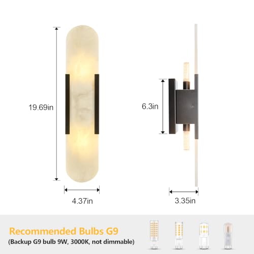 Alabaster Wall Sconce