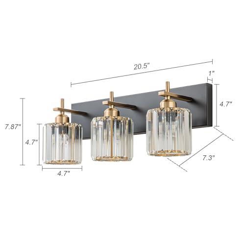 Modern Crystal Bathroom Vanity Lights