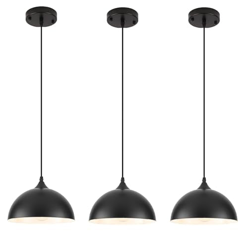 9.8 inch Kitchen Pendant Light 3 Pack (3 Count)