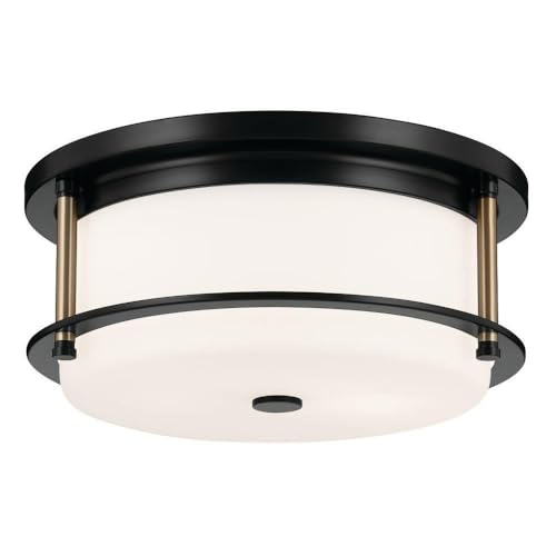 Brit 12" 2 Light Flush Mount Light