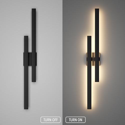 37 Inch Aluminum Long Outdoor Wall Light 3000K