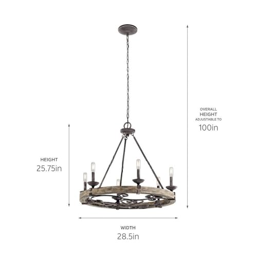 Taulbee 6 Light Chandelier