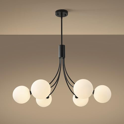 Black Sputnik Chandelier