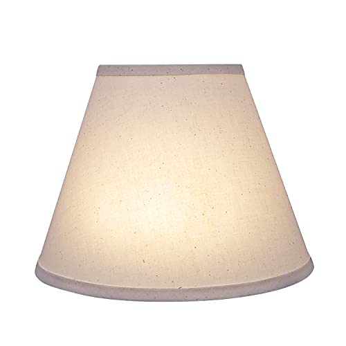 58876A Transitional Empire Shape Uno Construction Lamp Shade in Ivory