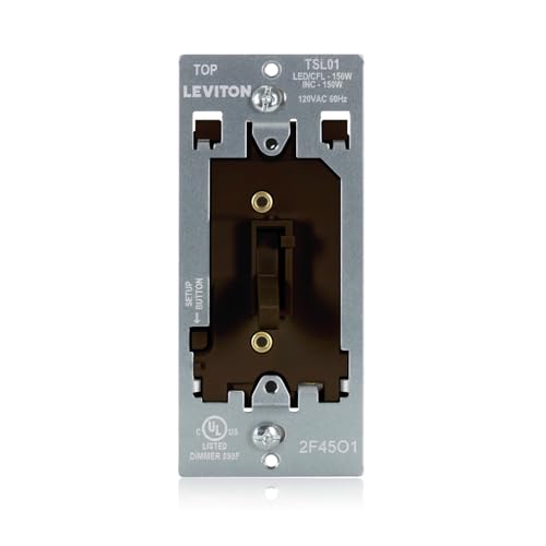 Toggle Slide LED Advanced Dimmer Switch for 150W Dimmable LED