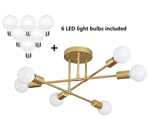 Modern Sputnik Chandelier
