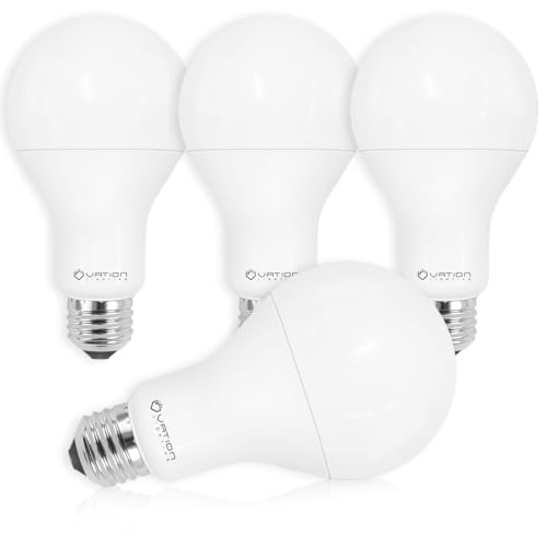A21 18W Dimmable LED Light Bulb (4 Count)