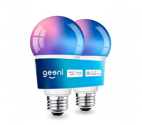 Prisma 800 Lumen Dimmable Smart Bulbs with 2.4 GHz Wi (2 Count)