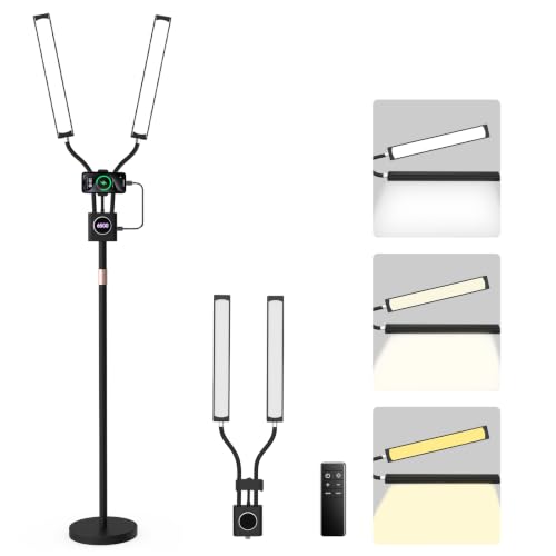 Lash Light Adjustable Height Dual Arms 30W LED Esthetician Lamp