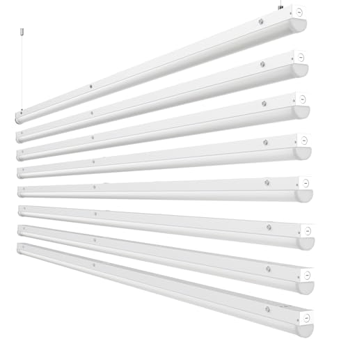 8 Foot LED Light Fixture (8 Count)