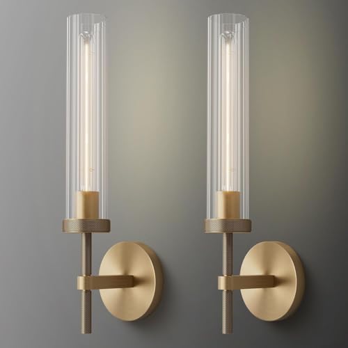 Brass Wall Sconces Set of Two (2 Count)