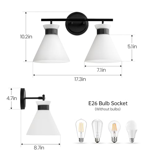 Black Bathroom Vanity Light Fixtures
