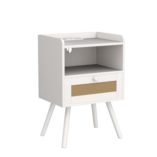 Nightstands with Charging Station (2 Count)