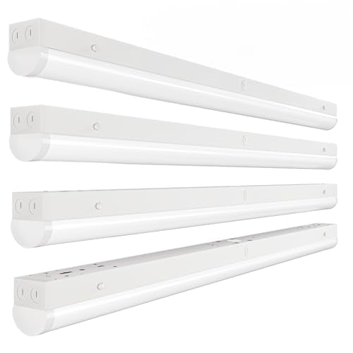 4ft LED Linear Light Fixture (4 Count)