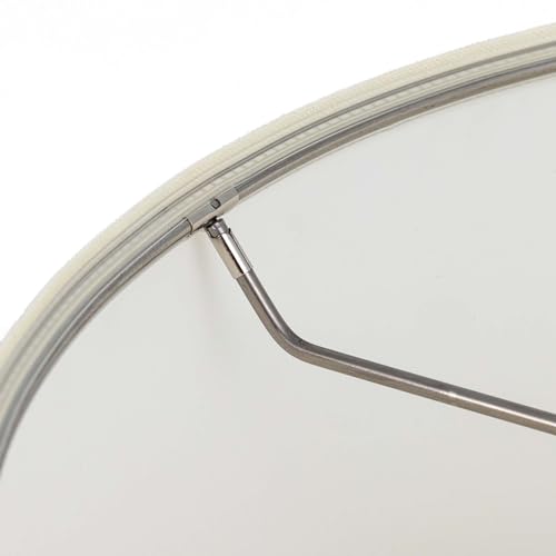 CreamWhite Set of 2 Lampshade Requires Self (2 Count)