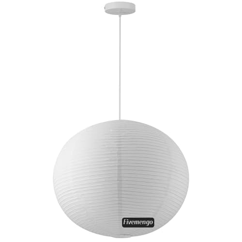 Large Paper Lamp Pendant Light Kit