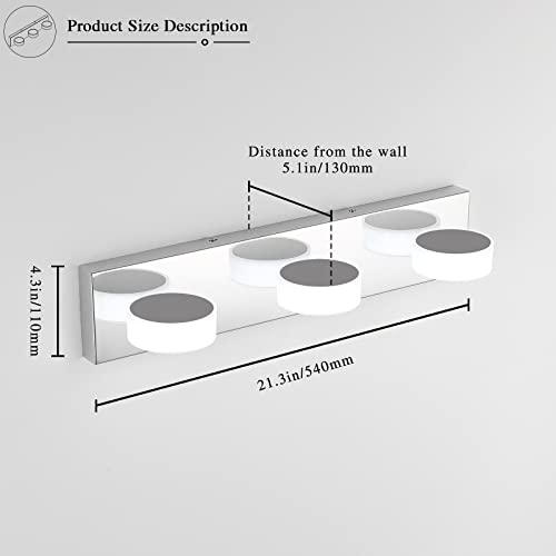 3 Light Bathroom Vanity Light