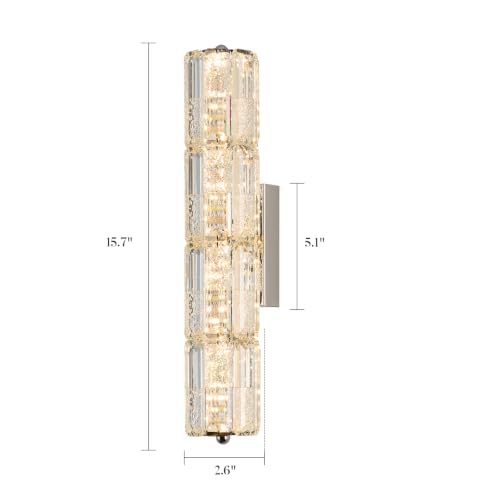 LED Crystal Wall Sconces