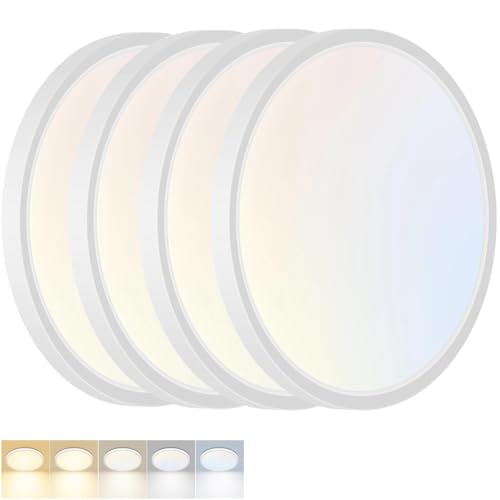 4 Pack LED Flush Mount Ceiling Light (4 Count)