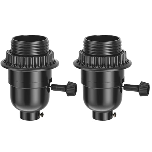 UL Listed Lamp Socket Replacement wtih ON (2 Count)