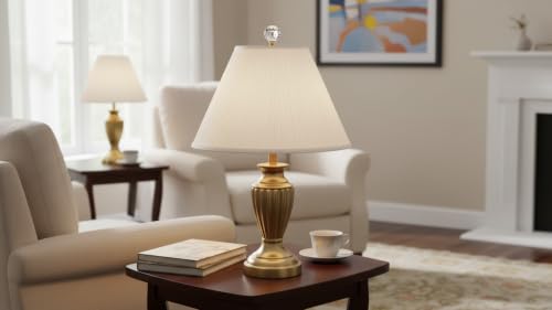 33134 Mushroom Pleated Traditional Spider Lamp Shade
