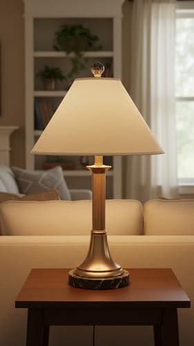 32204A Hardback Empire Spider Lamp Shade in Ivory