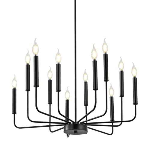 Modern Black Farmhouse Chandeliers
