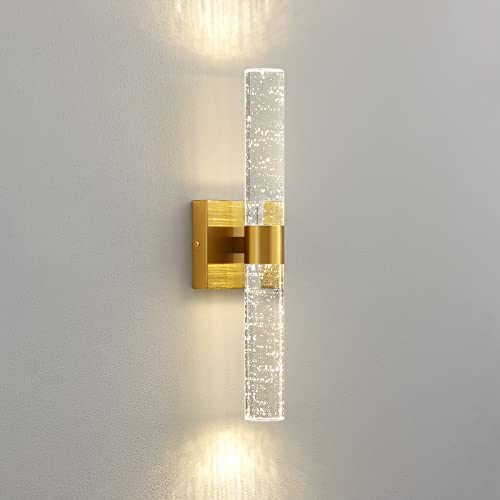 Gold Wall Sconces Set of Two