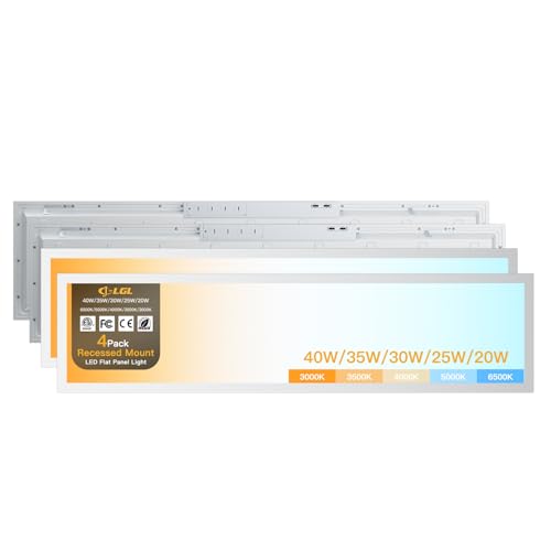 1x4 LED Flat Panel Light (4 Count)