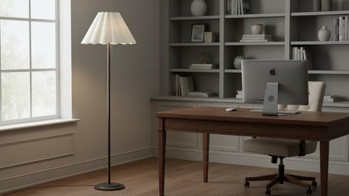 34087 Box Pleated Large Empire Spider Construction Lamp Shade