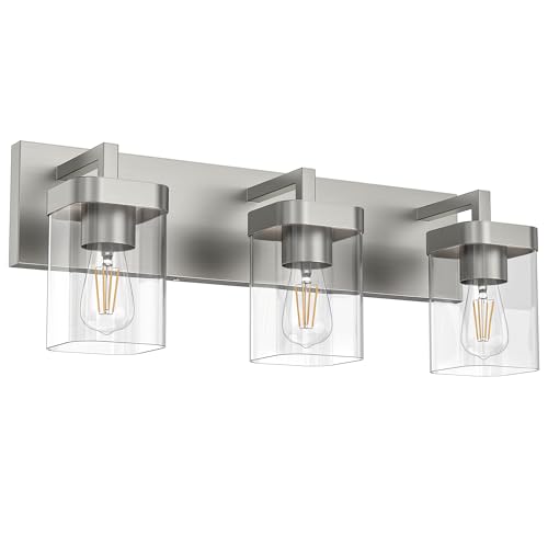 3 Light Bathroom Light Fixtures (3 Count)