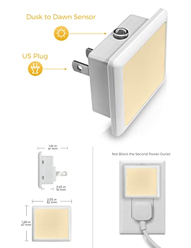 Night Light Night Lights Plug into Wall (6 Count)