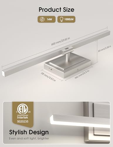 Modern Bathroom Vanity Light 24 inch