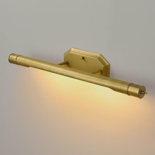 Brass Vintage Picture Light Hardwired