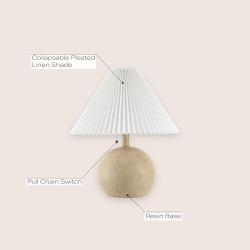 Aksel Sphere Table Lamp Coastal 17.25"