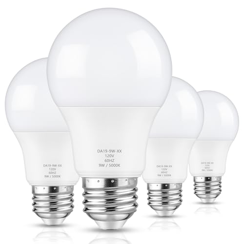 A19 LED Light Bulb 60W Equivalent (4 Count)