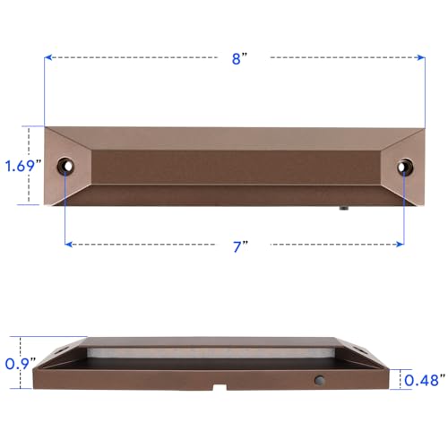 Energetic 5CCT LED Outdoor Step Lights (8 Count)