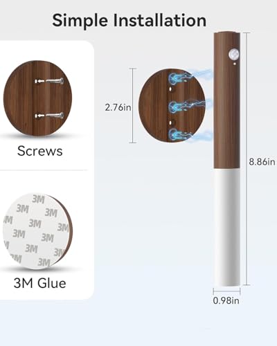 Battery Operated Wall Sconce Wall Lights (3 Count)