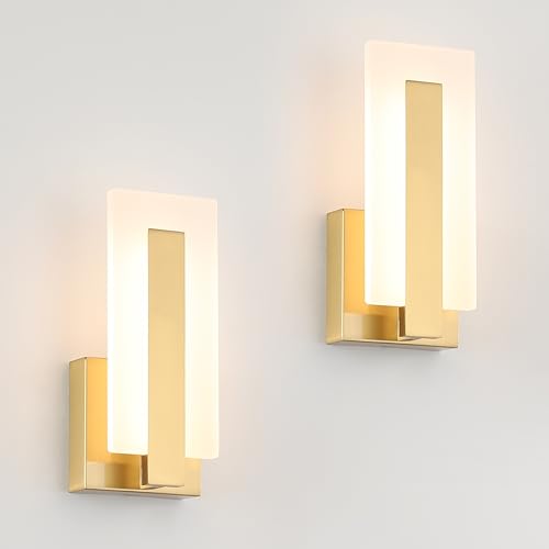 Modern LED Wall Sconce Set of 2 (2 Count)