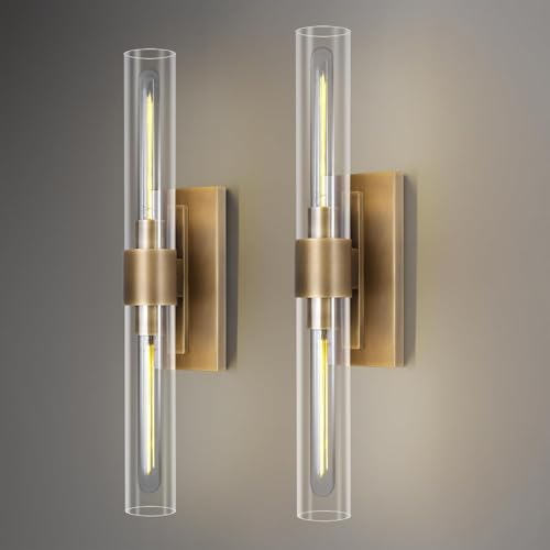 Brass Wall Sconces (2 Count)