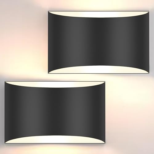 LED Wall Sconces Set of 2 (2 Count)