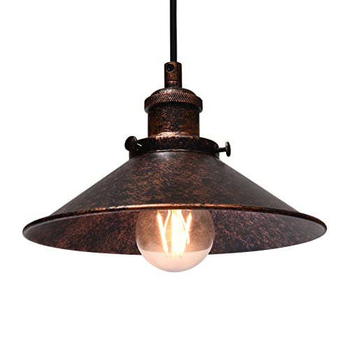 Farmhouse Pendant Light Industrial Hanging Light Fixture Vintage Barn Ceiling Lighting for Kitchen Island