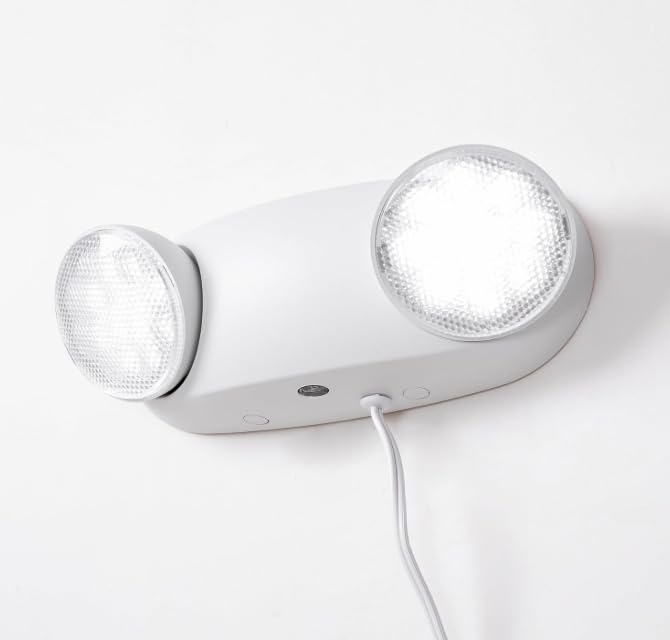 LED Emergency Lights with Battery Backup