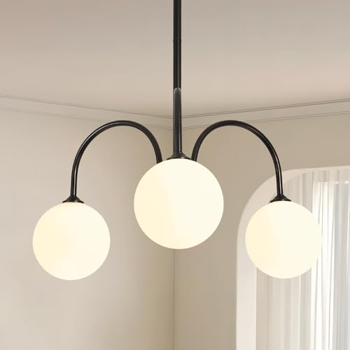 Modern Black Chandelier