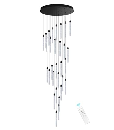 197" Long High Ceiling Chandelier 30