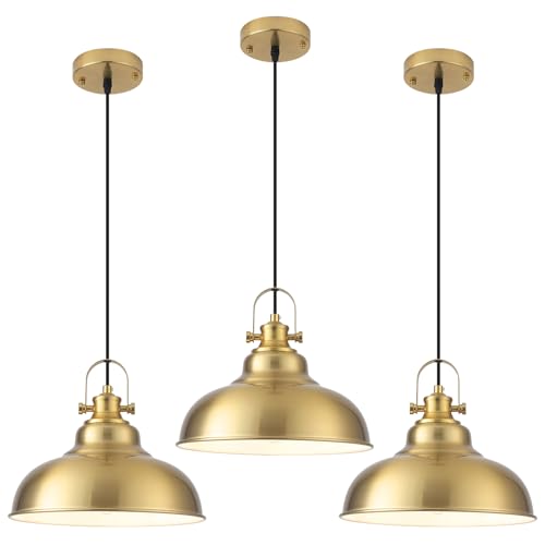 Gold Dome Pendant Light